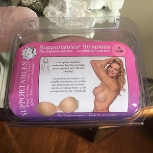 Supportable Strapless Nude Bra
